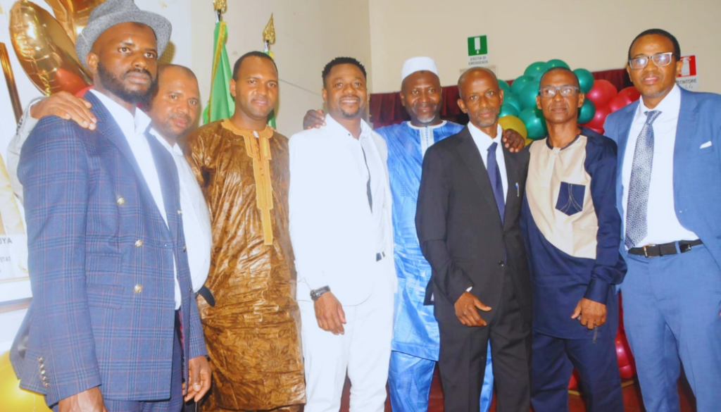 CGE ITALY ET QUELQUE MEMEMBRES DE L’AMBASSADE DE GUINEE ROME